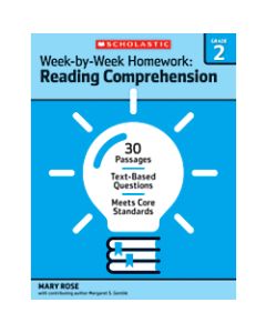 Scholastic Week-By-Week Homework: Reading Comprehension Workbook, Grade 2