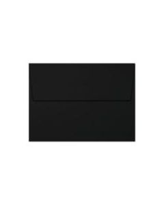 LUX Invitation Envelopes, A7, Peel & Stick Closure, Black/Red, Pack Of 1,000