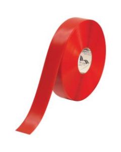 Mighty Line Deluxe Safety Tape, 2in x 100ft, Red