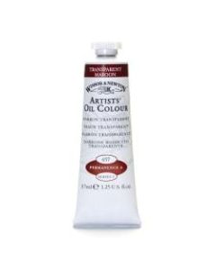 Winsor & Newton Artists Oil Colors, 37 mL, Transparent Maroon, 657, Pack Of 2