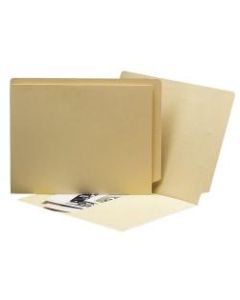 Smead Shelf-Master End-Tab Folders, 9 1/2in x 15 1/4in, Manila, Box Of 100
