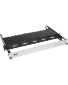 Tripp Lite High Density Rackmount Fiber Enclosure Panel 5 Cassette 1URM - 1U High - 19in Wide - Rack-mountable"