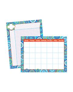 Barker Creek Chart Set, Moroccan, 17in x 22in, Grades Pre-K+, Pack Of 2
