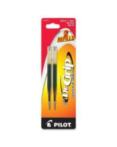 Pilot Dr. Grip Center of Gravity Pen Refills - 1 mm, Medium Point - Blue Ink - 2 / Pack