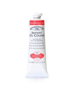 Winsor & Newton Artists Oil Colors, 37 mL, Quinacridone Red, 548