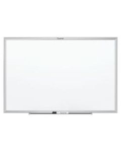 Quartet Classic Magnetic Dry-Erase Whiteboard, 724in x 496in, Aluminum Frame With Silver Finish