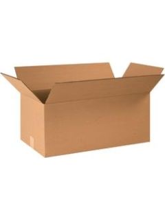 Office Depot Brand Corrugated Shipping Boxes, 26in x 14in x 12in, Kraft, Pack Of 20 Boxes