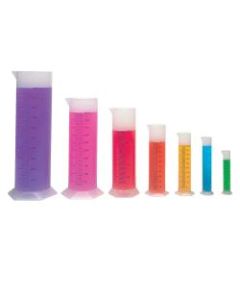Learning Resources Graduated Cylinders, Grades 6 - 12, Pack Of 7