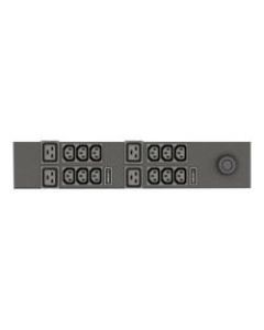 Vertiv Geist Monitored Rack PDU - (12) C13, (4) C19, L6-30P, 208V, RPDU - Monitored - 12 x IEC 60320 C13, 4 x IEC 60320 C19 - 230 V - Horizontal - Rack Mount - Rack-mountable