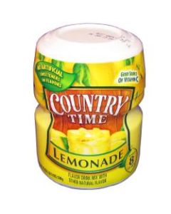 Country Time Lemonade Drink Mix, 19 Oz, Case Of 12