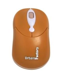 Urban Factory  USB Optical Crazy Mouse, Orange