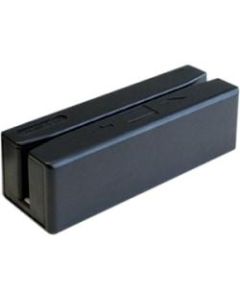 Unitech MS246 Magnetic Stripe Reader - Triple Track - 50 in/s - USB - Black