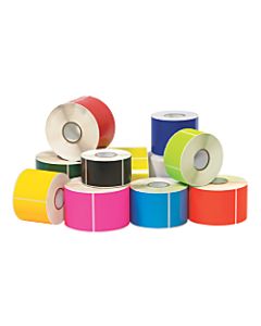 Tape Logic WriteOn Rectangle Inventory Label Roll, DL635B, 6in x 4in, Dark Blue, Roll Of 500