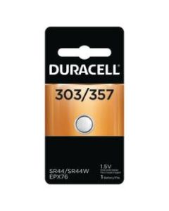 Duracell Silver Oxide 303/357 Button Battery, Pack of 1
