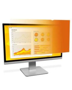 3M Gold Privacy Filter Screen for Monitors, 23in Widescreen (16:9), Reduces Blue Light, GF230W9B