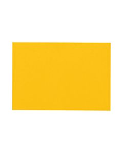 LUX Flat Cards, A6, 4 5/8in x 6 1/4in, Sunflower Yellow, Pack Of 500