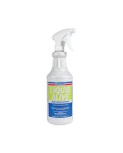 Dymon Liquid Alive Instant Odor Digester - Spray - 32 fl oz (1 quart) - Bottle - 12 / Carton