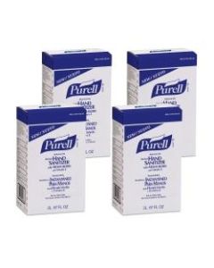 Purell Instant Hand Sanitizer Refills, Unscented, 2000 mL Refill Bags, Case Of 4