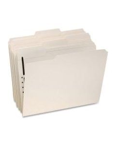 Oxford Top-Tab File Folders With Fasteners, Legal Size, 1 Fastener, Manila, Box Of 50