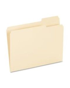 Oxford 1/3-Cut File Folders, Letter Size, Manila, Box Of 100