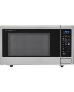 Sharp Carousel 1.8 Cu Ft Countertop Microwave Oven, Stainless