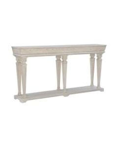 Powell Crombie Console Table, 34-1/2inH x 72inW x 14inD, Cream