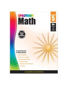 Carson-Dellosa Spectrum Math Workbook, Grade 5