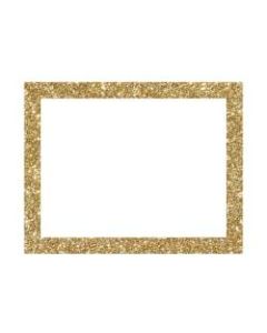 Artskills Glitter-Framed Poster Board, 22in x 28in, White/Gold
