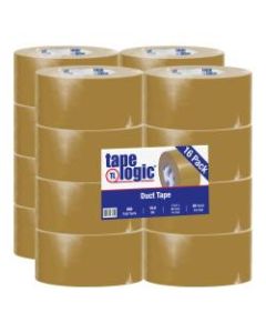 Tape Logic Color Duct Tape, 3in Core, 3in x 180ft, Beige, Case Of 16