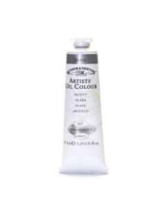 Winsor & Newton Artists Oil Colors, 37 mL, Silver, 617
