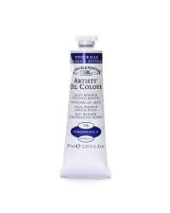 Winsor & Newton Artists Oil Colors, 37 mL, Winsor Blue (Red Shade), 706