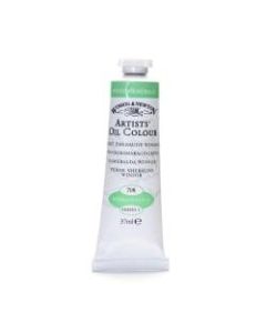 Winsor & Newton Artists Oil Colors, 37 mL, Winsor Emerald, 708