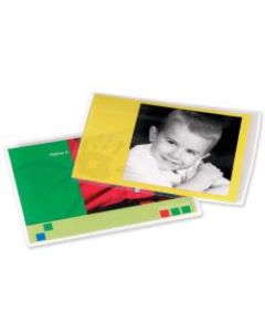 Fellowes Laminator Photo Pouches, 4 1/2in x 6 1/4in, 3 Mil Thickness, Pack Of 25