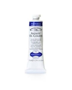 Winsor & Newton Artists Oil Colors, 37 mL, Winsor Blue (Green Shade), 707