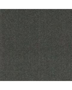 Foss Floors Ridgeline Peel & Stick Carpet Tiles, 24in x 24in, Black Ice, Set Of 15 Tiles