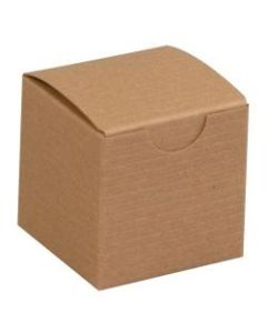 Office Depot Brand Gift Boxes, 2inL x 2inW x 2inH, 100% Recycled, Kraft, Case Of 200