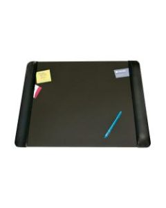 Artistic Executive Desk Pad With Antimicrobial Protection, 36inL x 20inW, Black