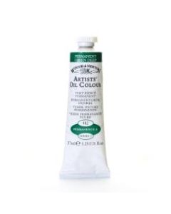 Winsor & Newton Artists Oil Colors, 37 mL, Permanent Green Deep, 482