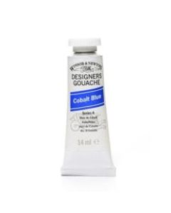 Winsor & Newton Designers Gouache, 14 mL, Cobalt Blue, 178