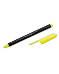 Line Liter Marker, Yellow, Box Of 12 (AbilityOne 7520-01-451-2272)