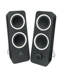 Logitech Z200 Multimedia Speakers, Midnight Black