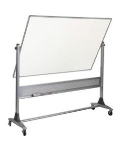 Balt Best Rite Magnetic Reversible Dry-Erase Whiteboard, 48in x 72in, Aluminum Frame With Silver Finish