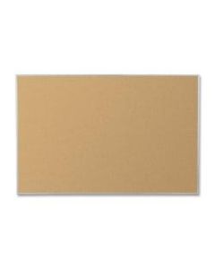 Balt Best Rite Cork Board, 72in x 48in, 40% Recycled, Aluminum Frame With Silver Finish