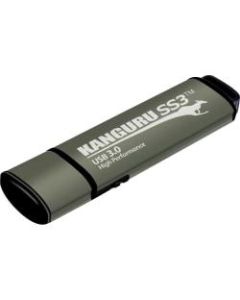 Kanguru SS3 USB 3.0 Flash Drive with Physical Write Protect Switch, 128GB