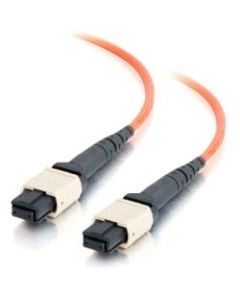 C2G-30m MTP 50/125 OM2 Multimode PVC Fiber Optic Cable - Orange - Fiber Optic for Network Device - MTP - 50/125 - Multimode - OM2 - 30m - Orange