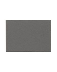 LUX Flat Cards, A9, 5 1/2in x 8 1/2in, Smoke Gray, Pack Of 50