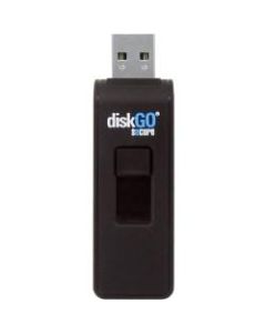 EDGE 16GB DiskGo Secure Pro USB 3.0 Flash Drive - 16 GB - USB 3.0 - 256-bit AES - Lifetime Warranty