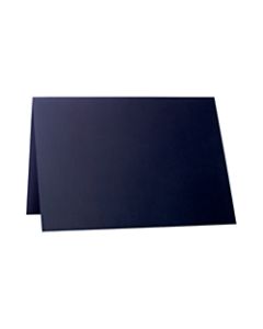 LUX Folded Cards, A1, 3 1/2in x 4 7/8in, Black Satin, Pack Of 250