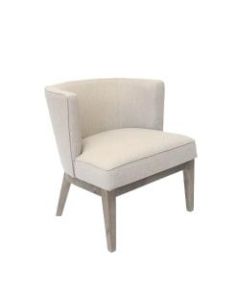 Boss Ava Accent Chair, Beige/Driftwood