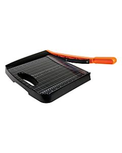 Fiskars Bypass Trimmer, 12in, Black/Orange